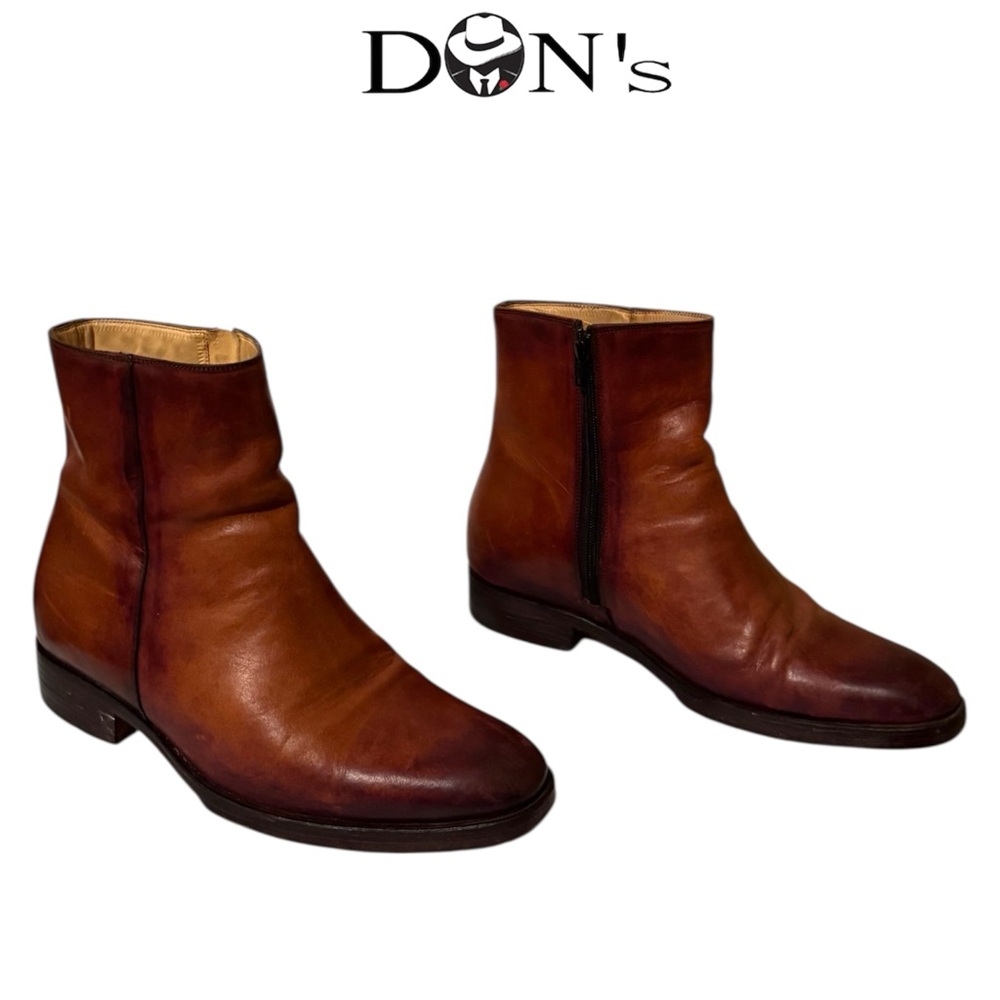 🛍️SALE🛍️ DON's Footwear Men's Handmade Elevator 100% Leather Boots - Picture 3 of 10